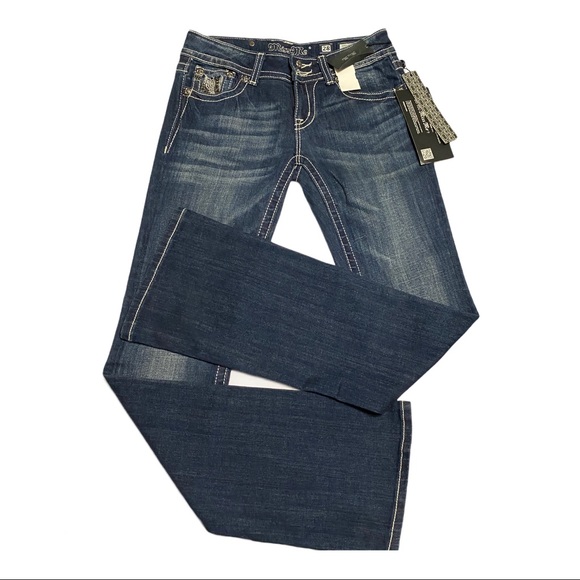 Miss Me Snake Camo Embellished Bootcut Jeans! - Picture 6 of 6